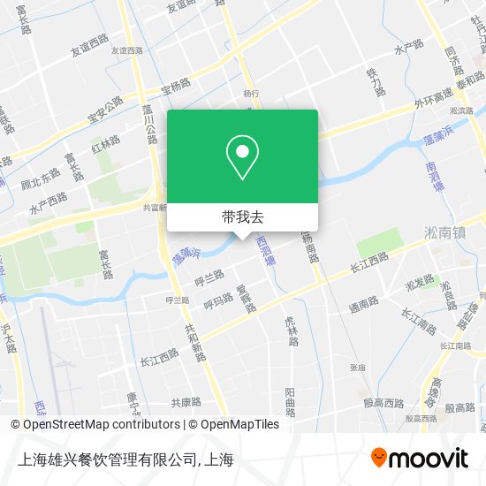 上海雄兴餐饮管理有限公司地图