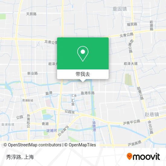 秀淳路地图