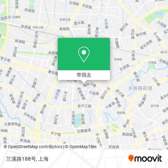 兰溪路188号地图