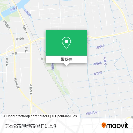 东石公路/新锋路(路口)地图