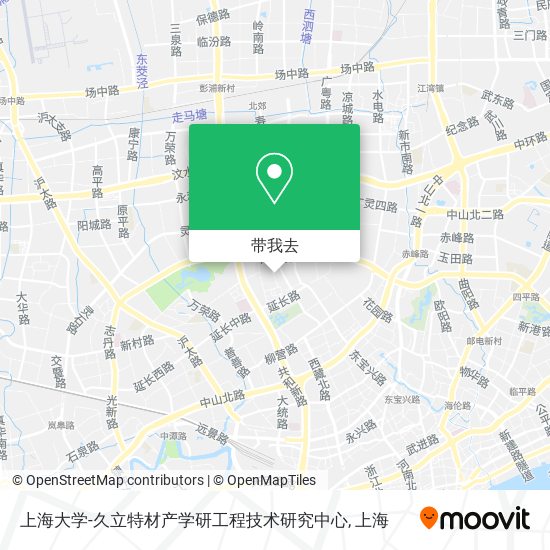 上海大学-久立特材产学研工程技术研究中心地图