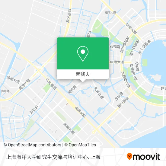 上海海洋大学研究生交流与培训中心地图