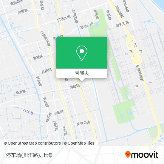 停车场(川汇路)地图