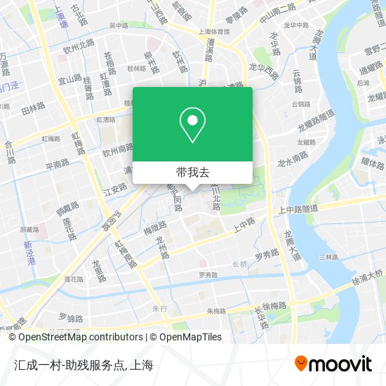 汇成一村-助残服务点地图