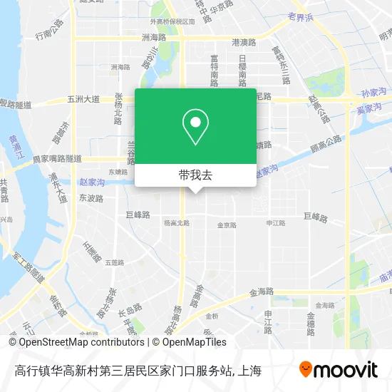 高行镇华高新村第三居民区家门口服务站地图