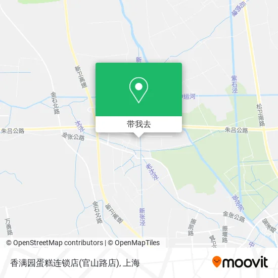 香满园蛋糕连锁店(官山路店)地图