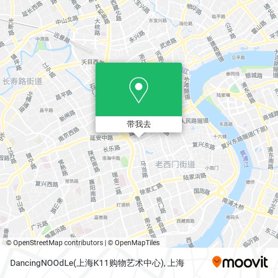 DancingNOOdLe(上海K11购物艺术中心)地图