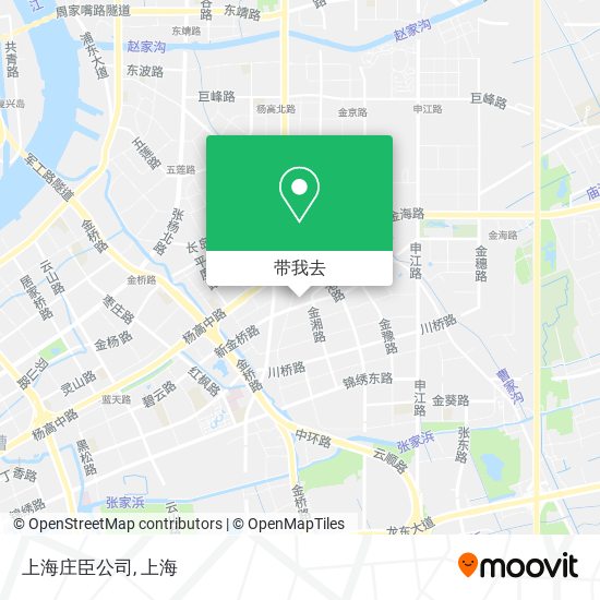 上海庄臣公司地图