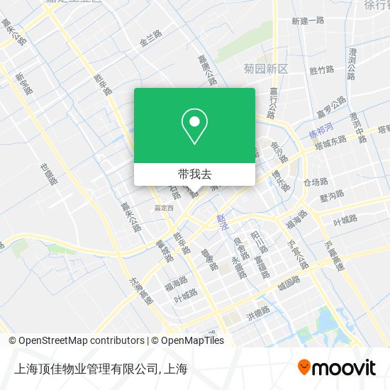 上海顶佳物业管理有限公司地图