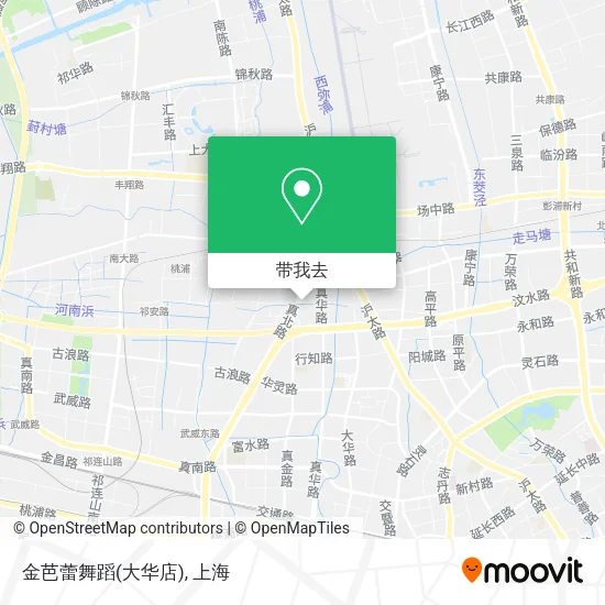 金芭蕾舞蹈(大华店)地图