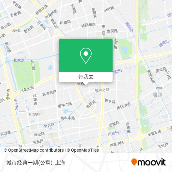 城市经典一期(公寓)地图