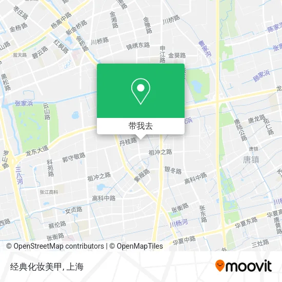 经典化妆美甲地图