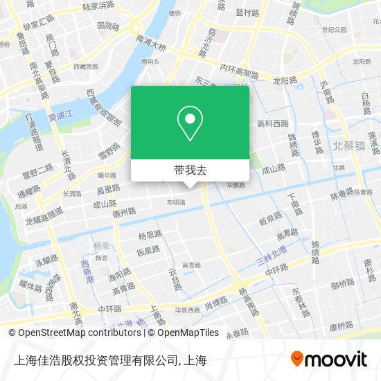 上海佳浩股权投资管理有限公司地图