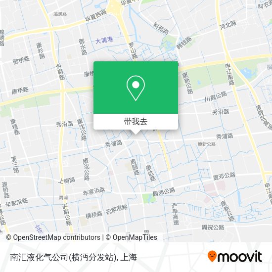 南汇液化气公司(横沔分发站)地图