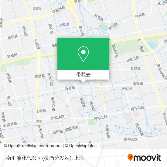 南汇液化气公司(横沔分发站)地图