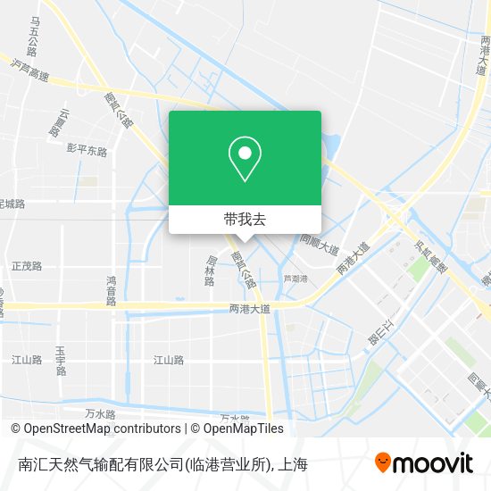 南汇天然气输配有限公司(临港营业所)地图