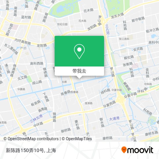 新陈路150弄10号地图