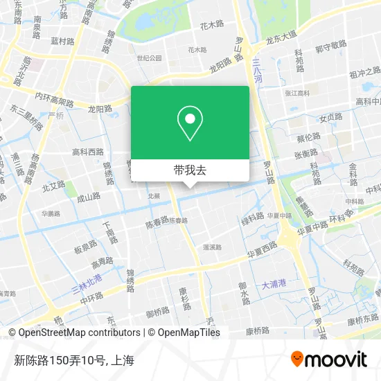 新陈路150弄10号地图