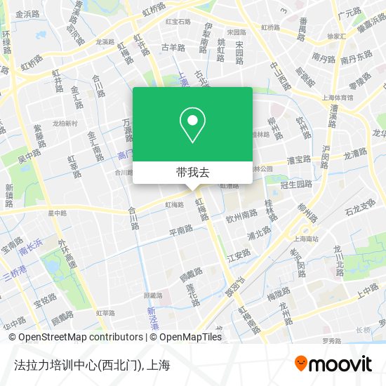 法拉力培训中心(西北门)地图