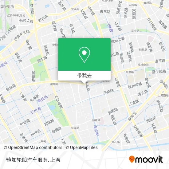 驰加轮胎汽车服务地图