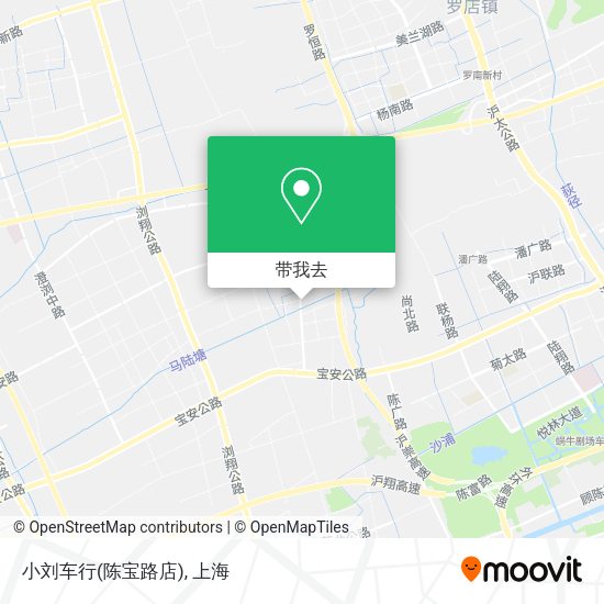 小刘车行(陈宝路店)地图