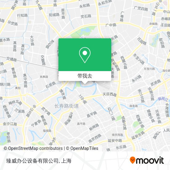 臻威办公设备有限公司地图