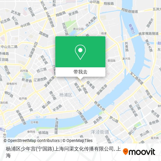 杨浦区少年宫(宁国路)上海问渠文化传播有限公司地图