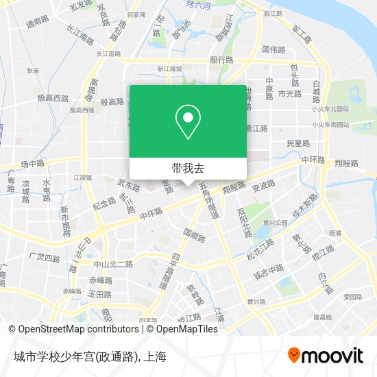 城市学校少年宫(政通路)地图