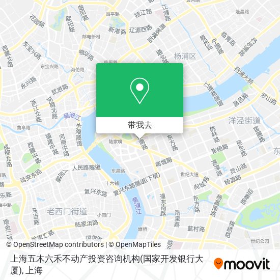 上海五木六禾不动产投资咨询机构(国家开发银行大厦)地图