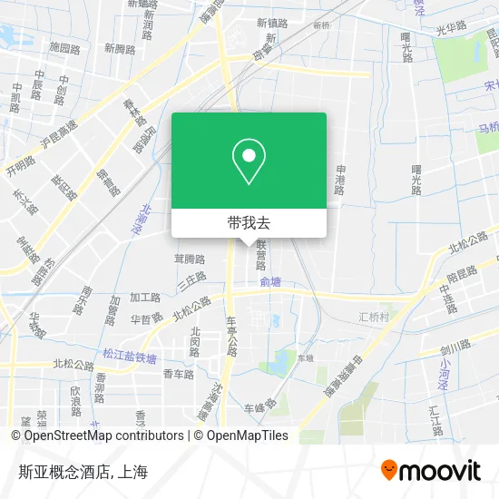 斯亚概念酒店地图