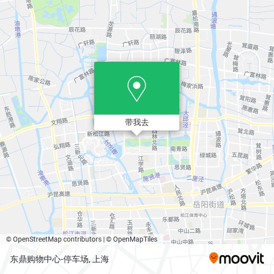 东鼎购物中心-停车场地图