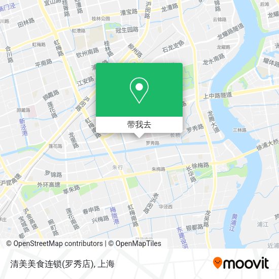 清美美食连锁(罗秀店)地图