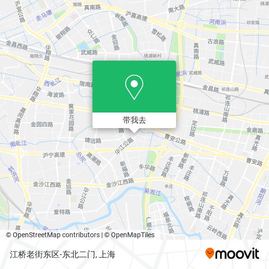 江桥老街东区-东北二门地图