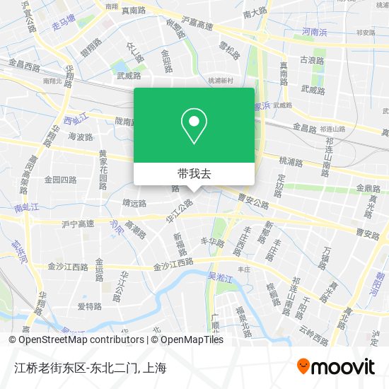 江桥老街东区-东北二门地图