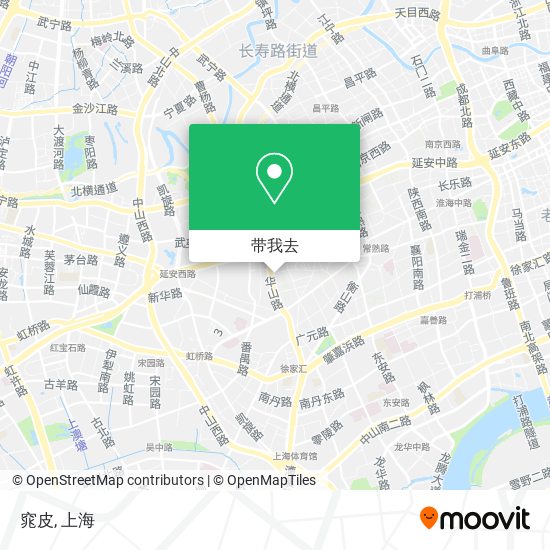窕皮地图