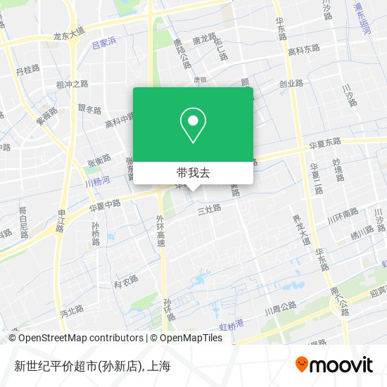 新世纪平价超市(孙新店)地图