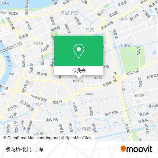 樱花坊-北门地图