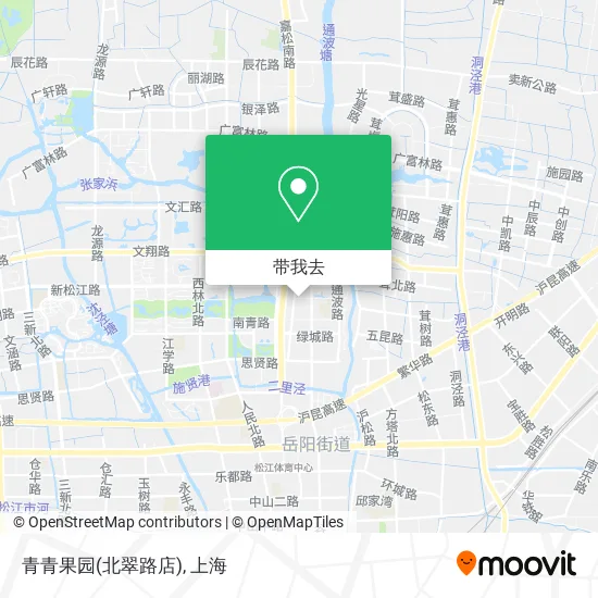 青青果园(北翠路店)地图
