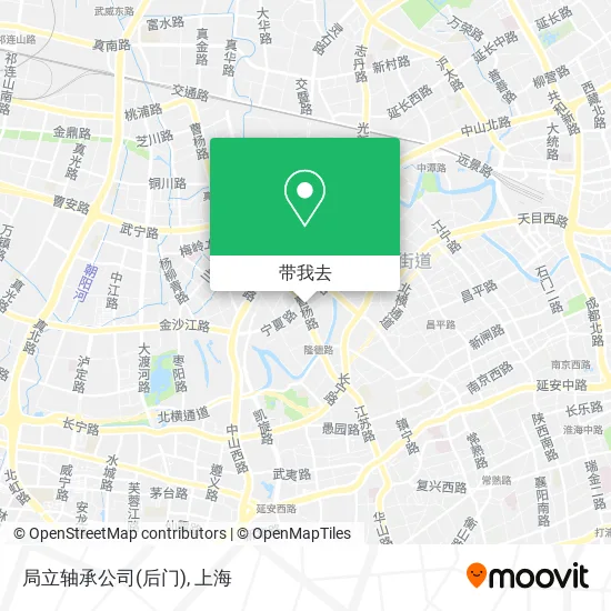 局立轴承公司(后门)地图