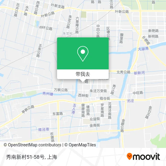 秀南新村51-58号地图