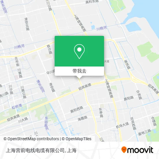 上海营前电线电缆有限公司地图