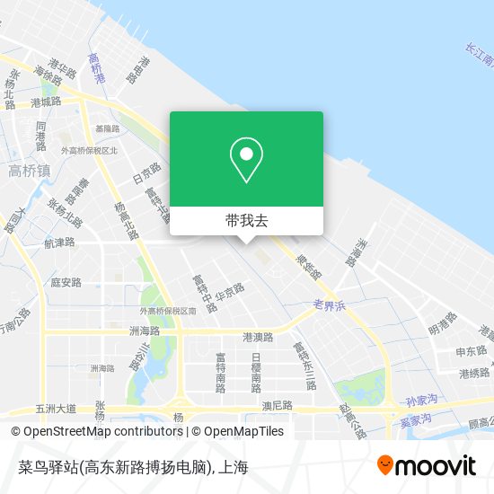 菜鸟驿站(高东新路搏扬电脑)地图