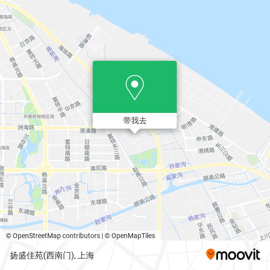 扬盛佳苑(西南门)地图