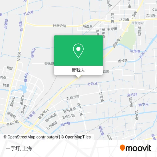 一字圩地图