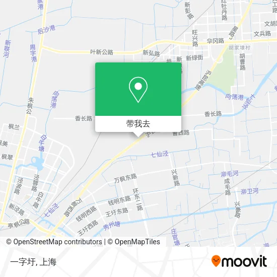 一字圩地图