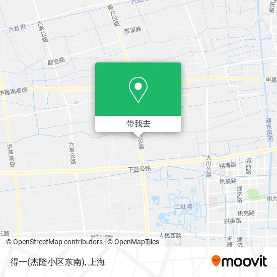 得一(杰隆小区东南)地图