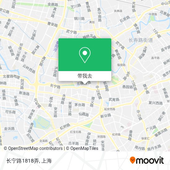 长宁路1818弄地图