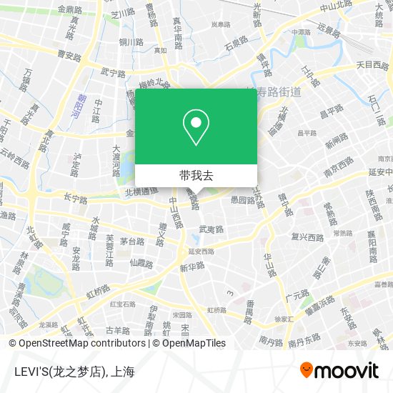 LEVI'S(龙之梦店)地图