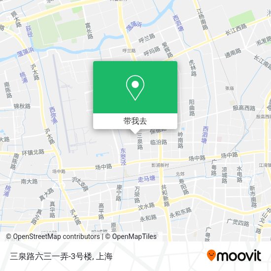 三泉路六三一弄-3号楼地图
