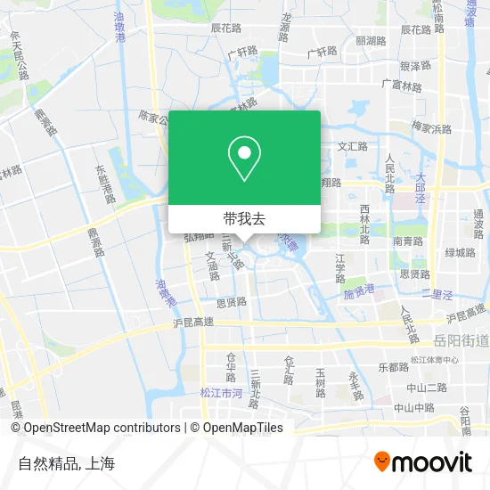 自然精品地图